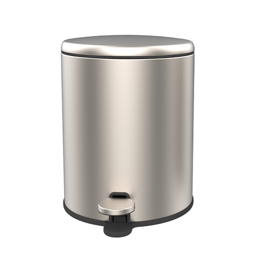 Primanova CİGO Pedallı Çöp Kovası 6 LT Mat Metal M-E41-30-06 Primanova CİGO Pedallı Çöp Kovası 6 LT Mat Metal M-E41-30-06