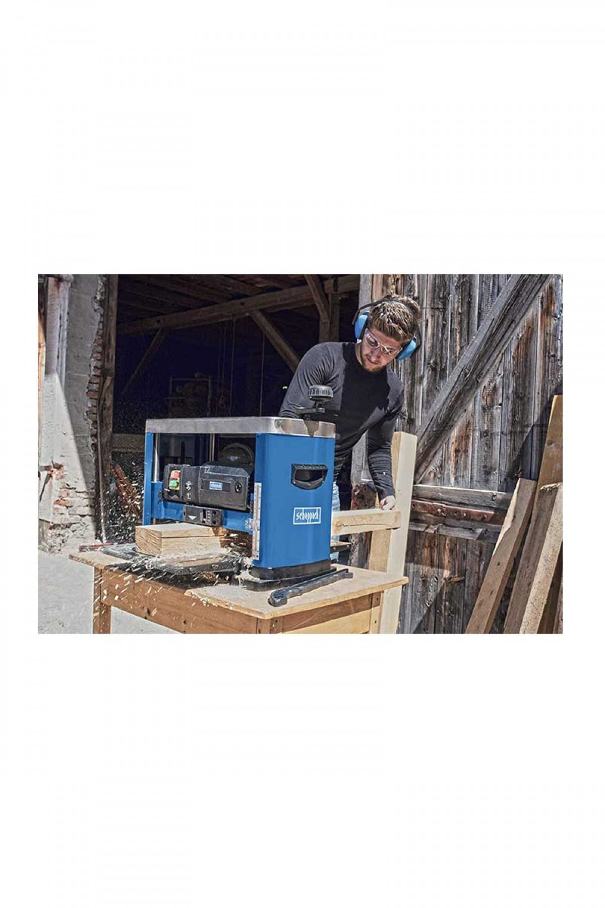 Scheppach Plm1800 Kalınlık Planya Makinası Scheppach Plm1800 Kalınlık Planya Makinası