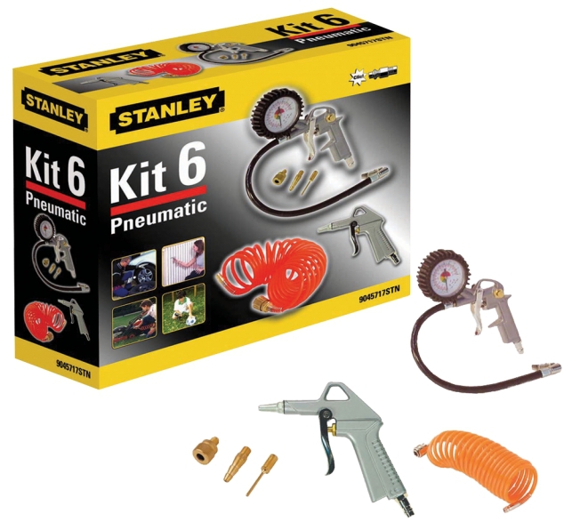 Stanley Havalı Aksesuar Seti ( 6 Parça)