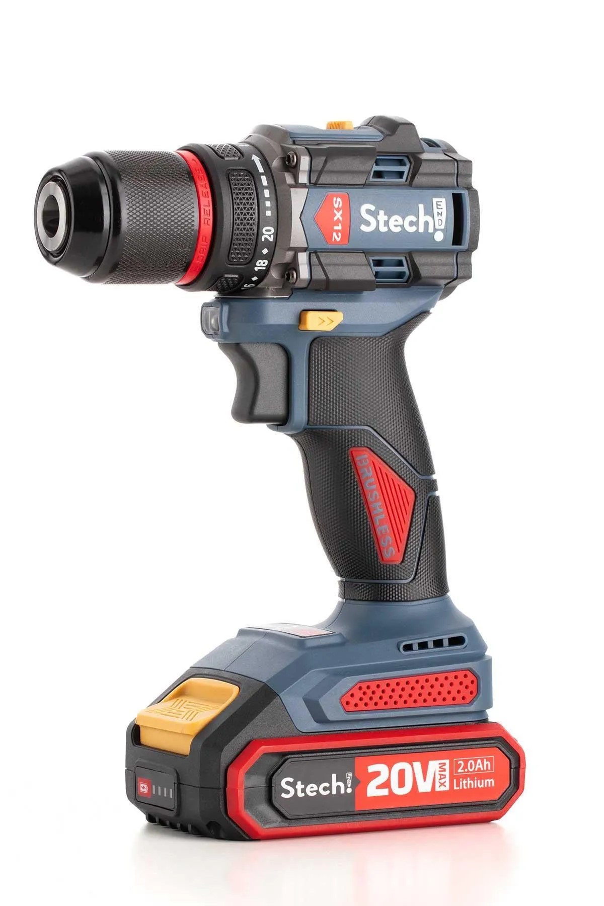 StechEnd SX12 2X2Ah 20V Akülü Matkap StechEnd SX12 2X2Ah 20V Akülü Matkap
