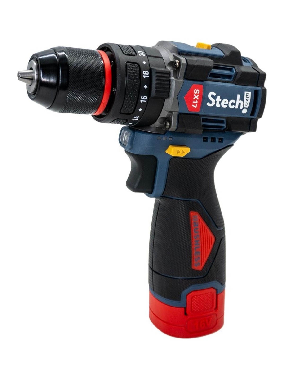 StechEnd SX17 2X2Ah 16V Akülü Darbeli Matkap