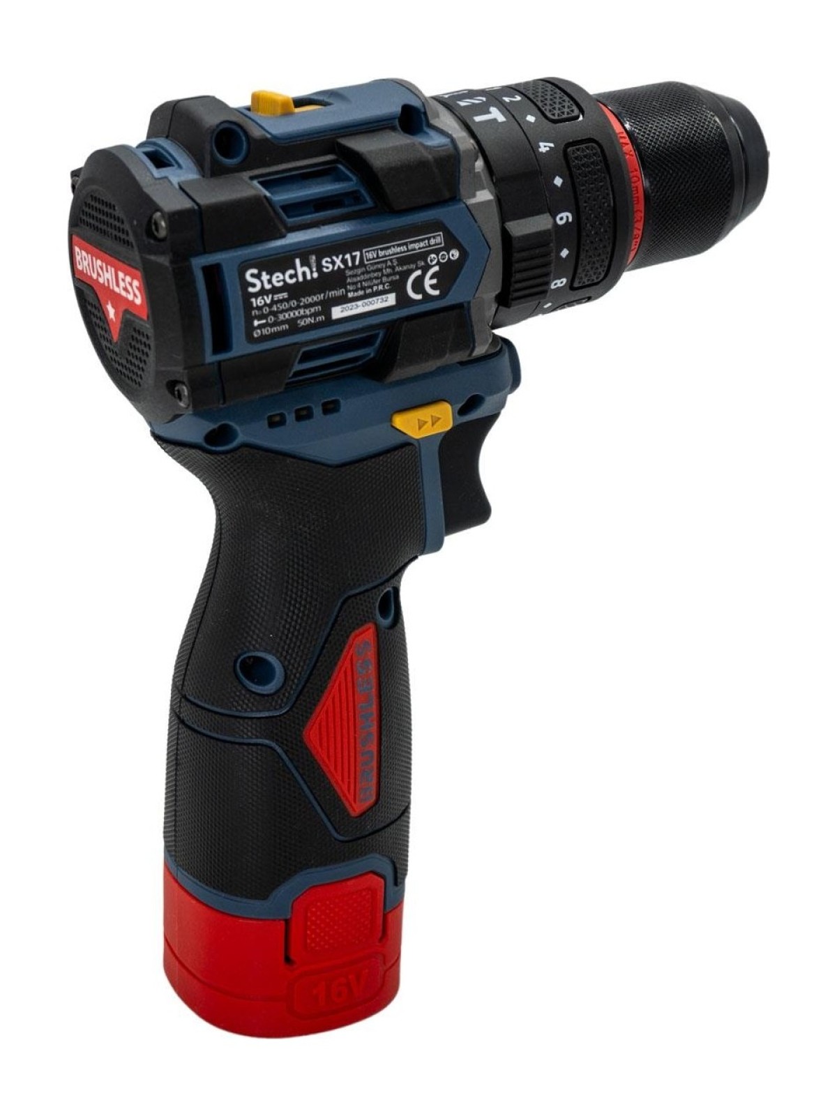 StechEnd SX17 2X2Ah 16V Akülü Darbeli Matkap