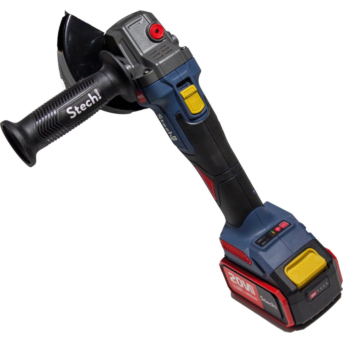 StechEnd SX44 2X4Ah 20V 125mm Akülü Avuç Taşlama 