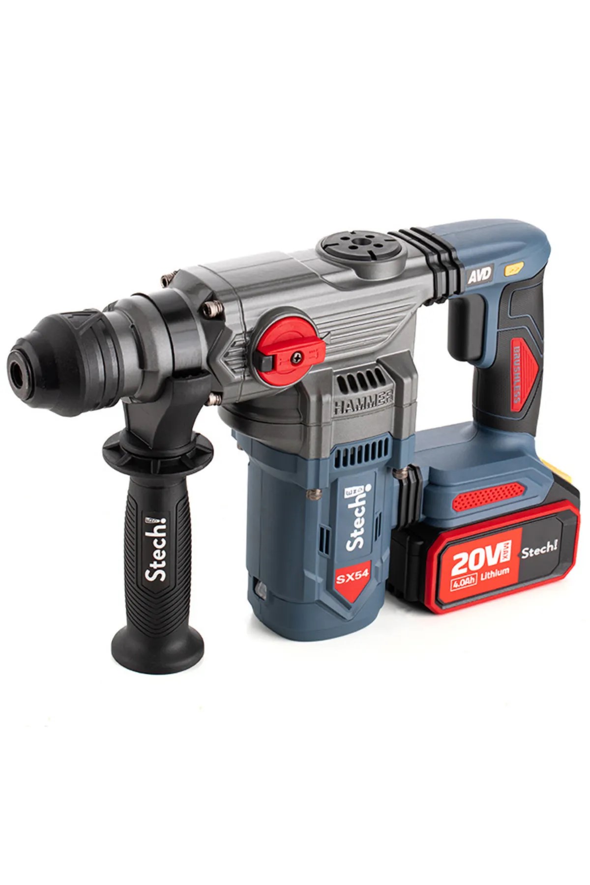 StechEnd SX54 2X4Ah 20V 6-30mm Akülü Kırıcı Delici