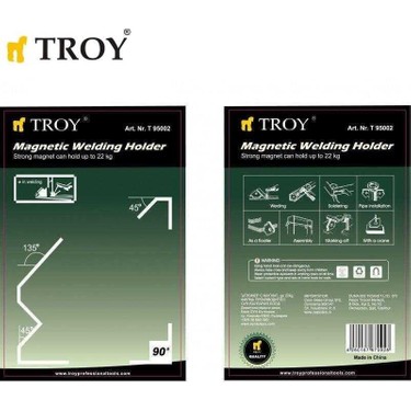 TROY 95002 MIKNATISLI KAYNAK TUTUCU 22 KG TROY 95002 MIKNATISLI KAYNAK TUTUCU 22 KG