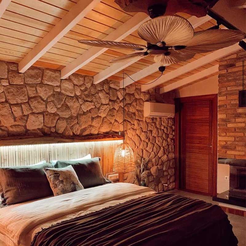 Taflan Kaşkar T52045 Tavan Vantilatör Palmiye Kahverengi Taflan Kaşkar T52045 Tavan Vantilatör Palmiye Kahverengi