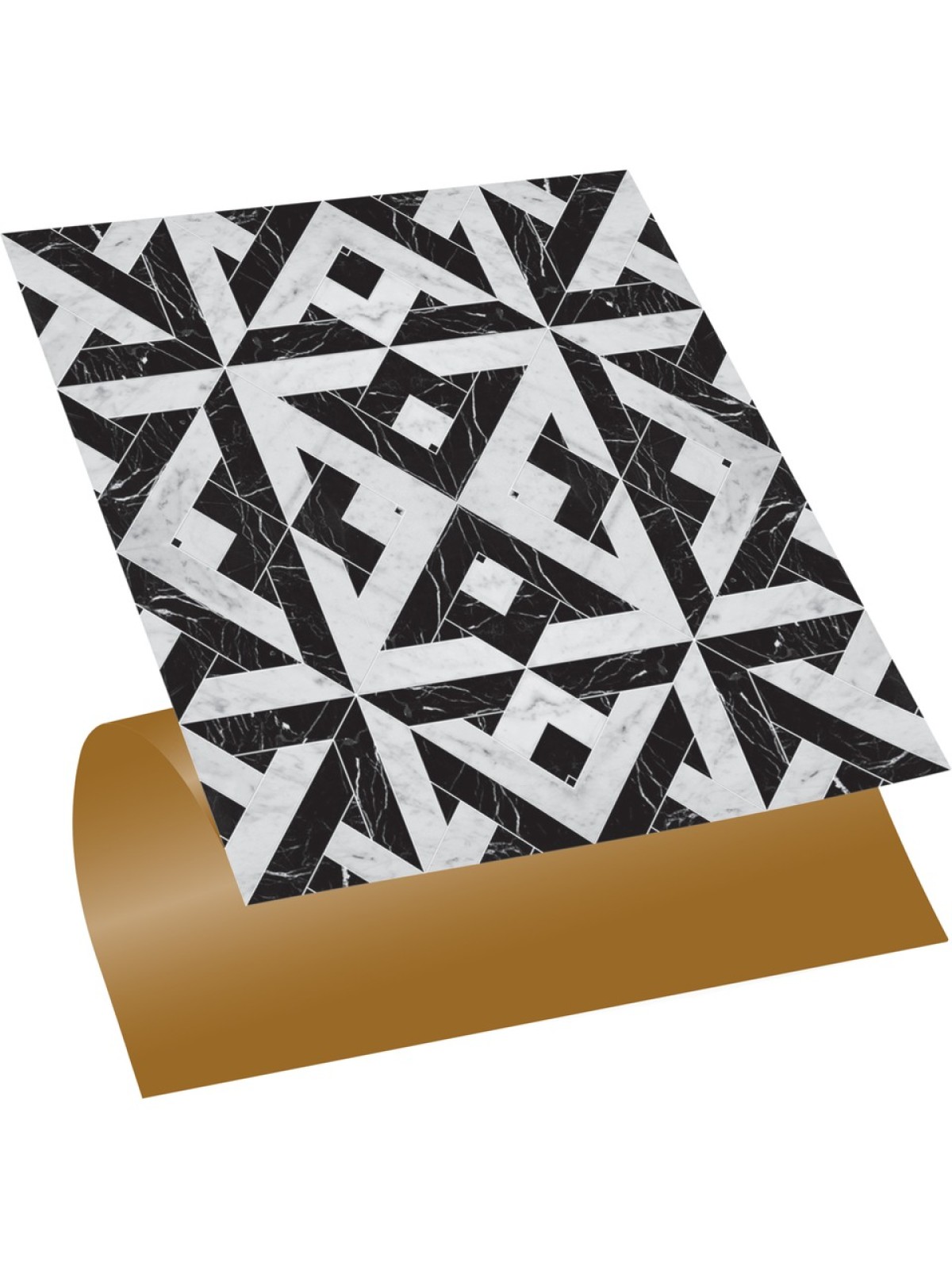 Tink Kendinden Yapışkanlı Kesilebilir Mermer 008 Desenli Pvc Karo 30x30 cm 11 Adet 1m2