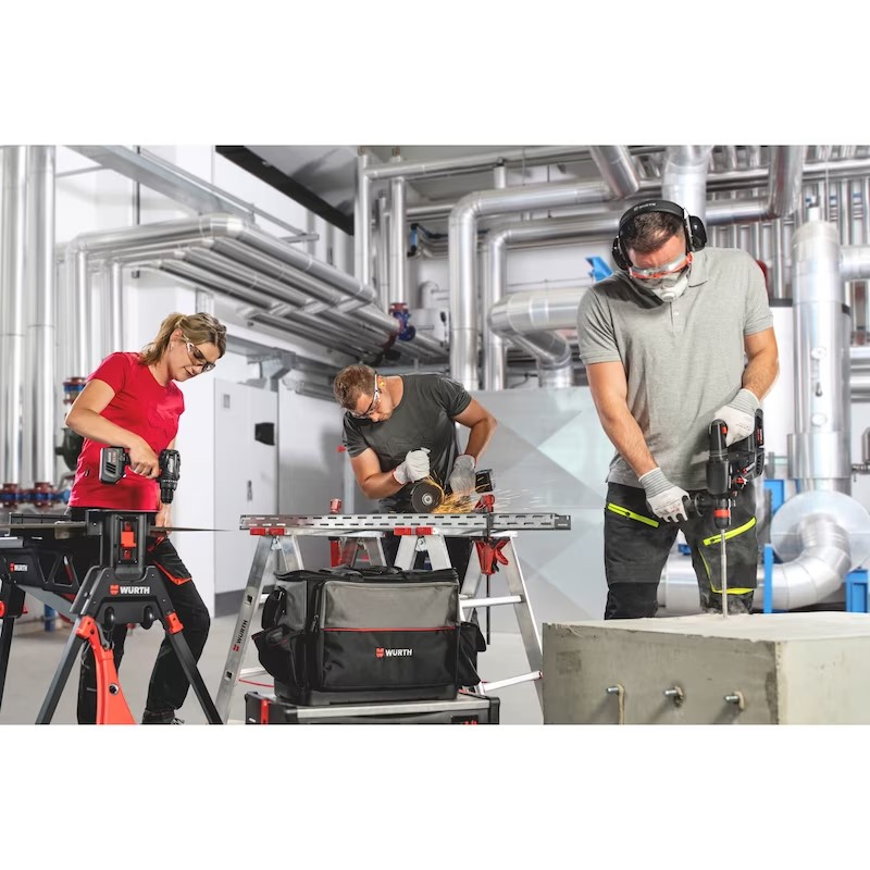 WÜRTH ÜÇLÜ SET MCUBE ABS/ABH/AWS CMP. 18 V 3X5 AH WÜRTH ÜÇLÜ SET MCUBE ABS/ABH/AWS CMP. 18 V 3X5 AH