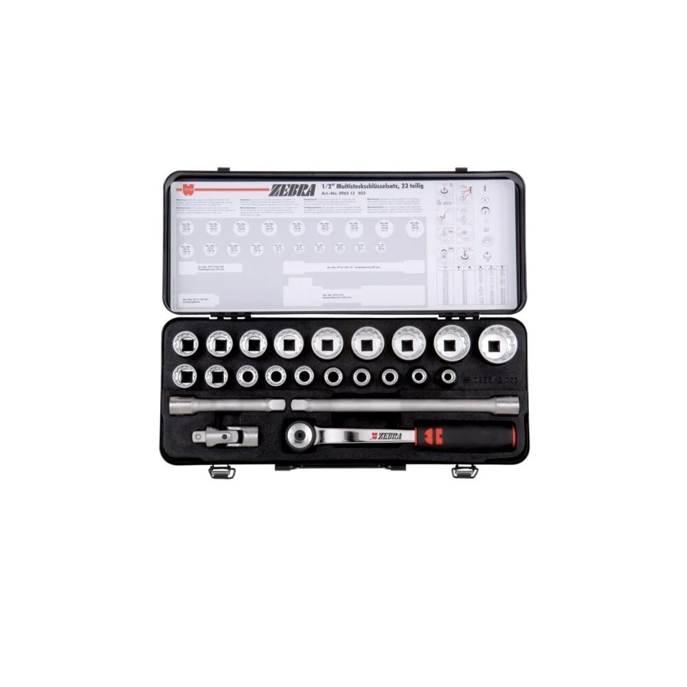 WÜRTH LOKMA SET 23 PRÇ. 1/2I-10-32 MM WÜRTH LOKMA SET 23 PRÇ. 1/2I-10-32 MM