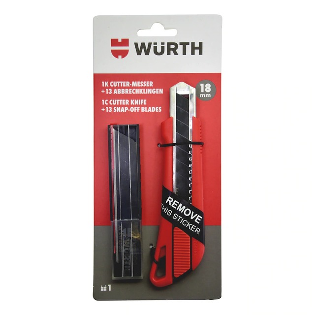 Würth Falçata Seti (1 Falçata+13 Bıçak) 18 MM 0715 66 118 Würth Falçata Seti (1 Falçata+13 Bıçak) 18 MM 0715 66 118