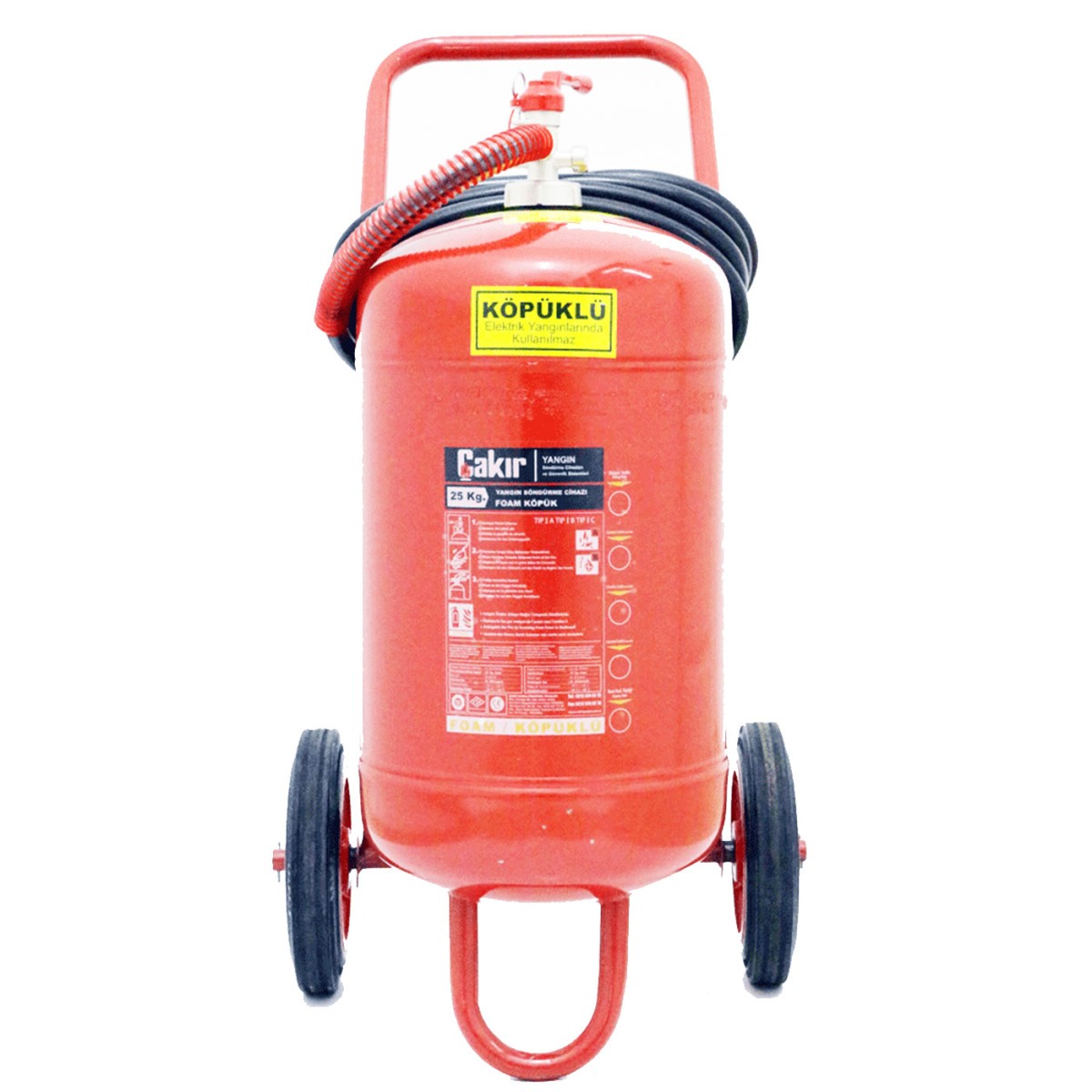 YANGIN SÖNDÜRME CİH.25KG ABC TOZLU