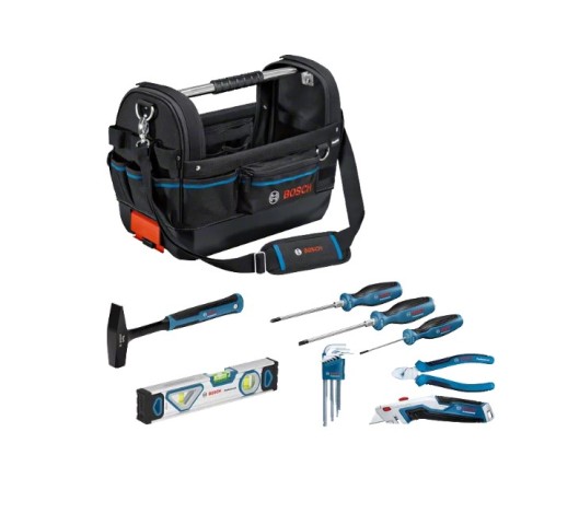 BOSCH EL ALET SETİ 8 PARÇA + GWT 20 ÇANTA 1.600.A02.HSB