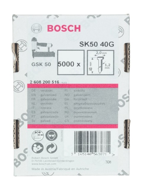 BOSCH GSK 50 ÇİVİSİ 30MM 5000Lİ 200514
