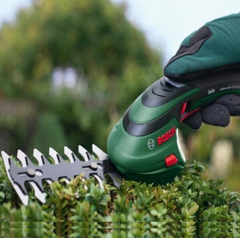 BOSCH ISIO 3 AKÜLÜ ÇİM + TOPİARİ MAKASI 0.600.833.108