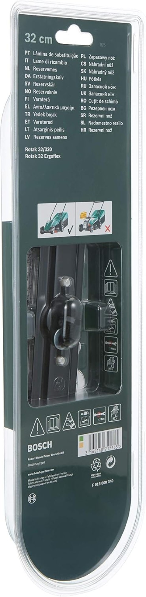 BOSCH ROTAK 32-320 YEDEK BIÇAK
