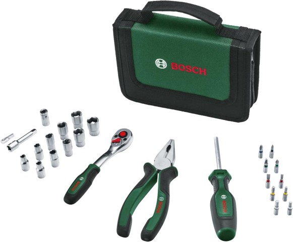 BOSCH TAŞINABİLİR EL ALET SETİ 26 PARÇA 1.600.A02.BY2