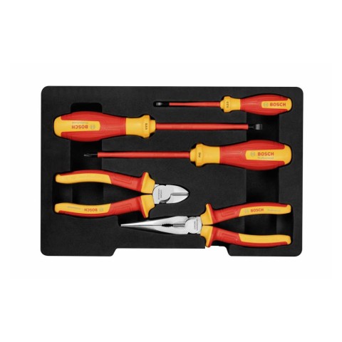 BOSCH VDE 5 PARÇA TORNAVİDA SETİ 1.600.A02.NG2 BOSCH VDE 5 PARÇA TORNAVİDA SETİ 1.600.A02.NG2