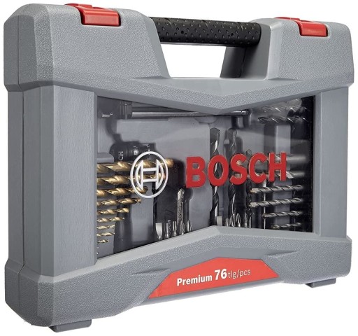 BOSCH X-LİNE PREMİUM DELME&VİDALAMA SET 76 PARÇA 2.608.P00.234