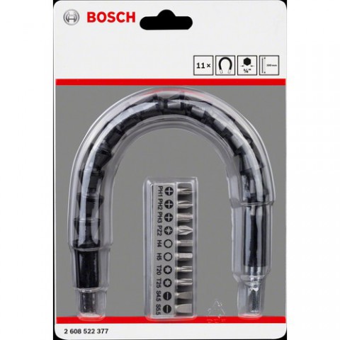 BOSCH 10 PARÇA VİDALAMA+UZATMA ADAPTÖRÜ 30 CM