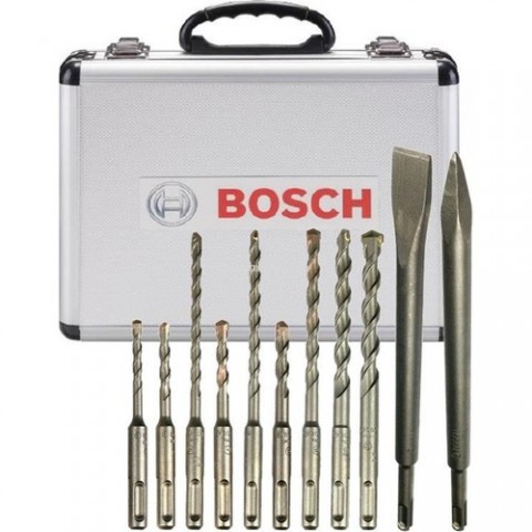Bosch 11 Parça Sds Plus Uç ve Keski Seti