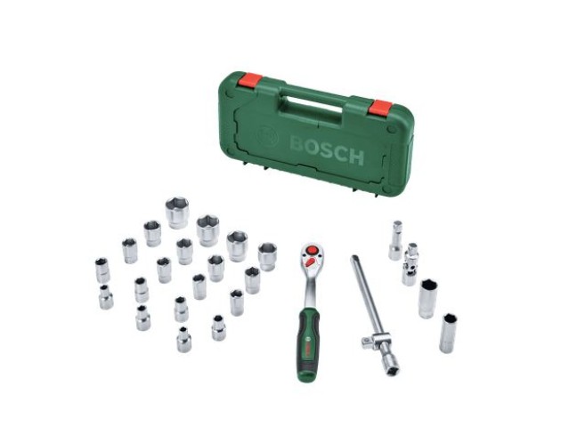 Bosch 1/2 Cırcırlı Somun Sıkma Seti 25 Parça