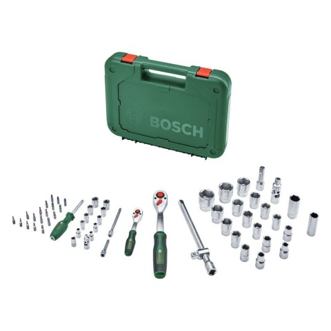 Bosch 1/4 + 1/2 Cırcırlı Somun Sıkma Seti 56 Parça 1.600.A02.Z9B