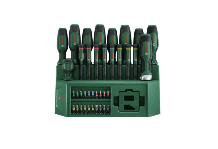 Bosch 39 Parça Standlı Tornavida, Klemens ve Bits Uç Seti 1600A02Z9L