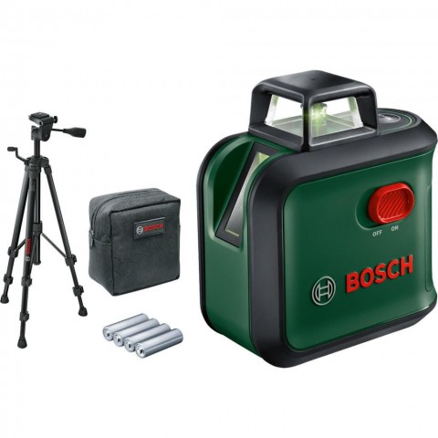 Bosch Advenced Level 360+Tt150 Çapraz Çizgi Lazeri