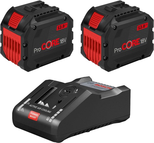 Bosch Akü Set 2x ProCORE 18V 8,0Ah + GAL 18V-160 Professional