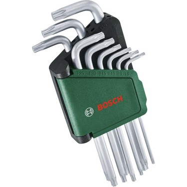 Bosch Alyan Anahtar Takımı Torx 9 Parça