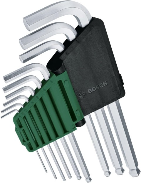 Bosch Alyan Anahtarı Seti 9 Parça 1.600.A02.BX9