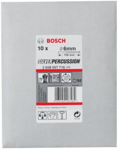 Bosch CYL-3 Beton Matkap Ucu 6x100 mm 10 lu Paket 