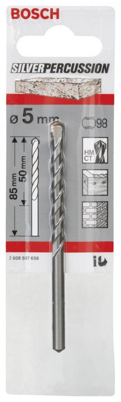 Bosch Cyl-3 Serisi Beton Matkap Ucu 5*85 mm