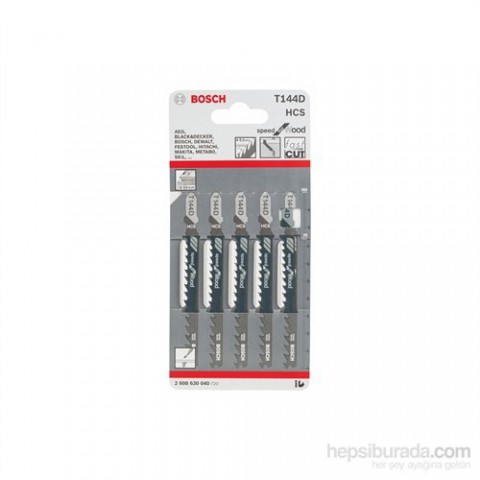 Bosch Dekupaj Tes. Bıç. T144D 5 Li