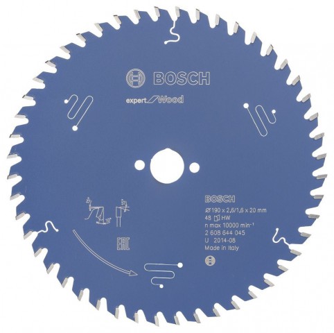 Bosch EXW Daire Testere Bıçağı 190*20 48 D