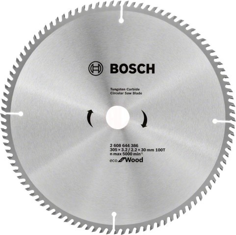 Bosch Ecow Daire Testere Bıçağı 305x30mm 100Diş 2.608.644.386