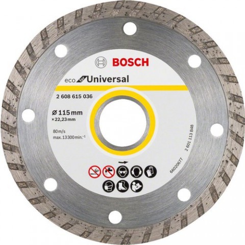 Bosch Elmas Kesme Diski ECO For Universal 115 mm 615036