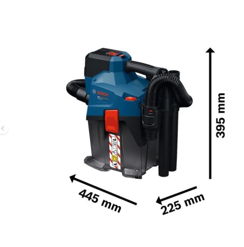 Bosch GAS 18V-6LS Akülü El Süpügrgesi( solo)