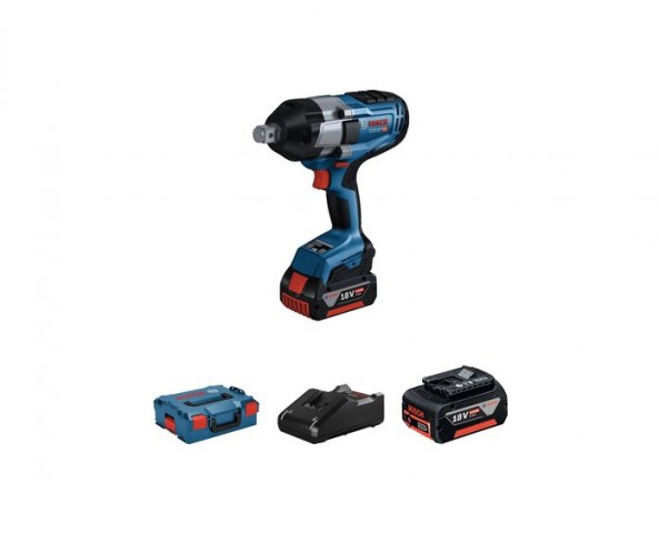 Bosch GDS 18V-1050 H Akülü Darbeli Somun Sıkma Makinesi (2X5AH L-BOXX) 0.601.9J8.522