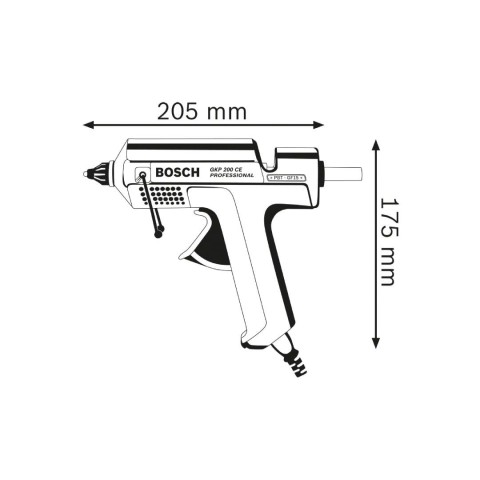 Bosch GKP 200 CE Tutkal Tabancası