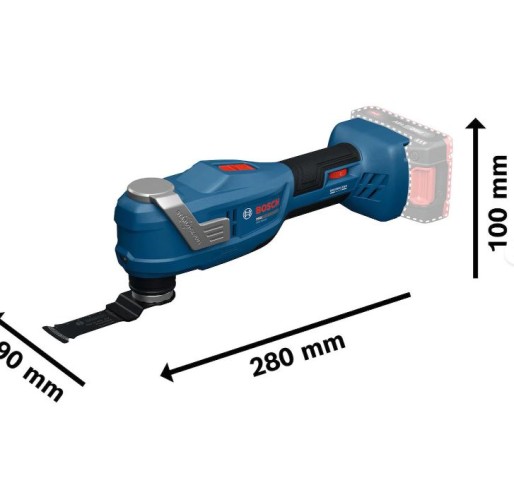 Bosch GOP 18V-30 Akülü Salınım Har.Makinası (solo)