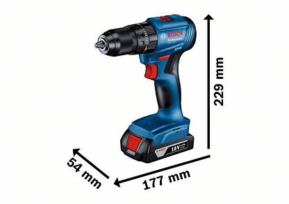 Bosch GSB 185 Li Çift Akülü Darbeli Matkap 06019K3100 (2X2.0AH)