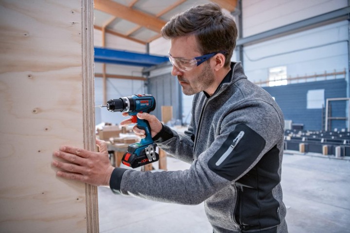 Bosch GSB 18V-90C Akülü Darbeli Delme Vidalama 2 x 5,0 Ah  0.601.9K6.106