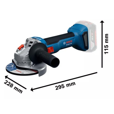 Bosch GWS 18V-8 AKÜLÜ TAŞLAMA MAKİNASI 1X4.0 Ah 1.601.9N9.021