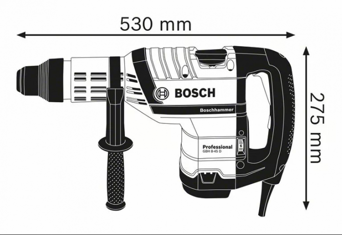 Bosch GBH 8-45 D Kırıcı Delici