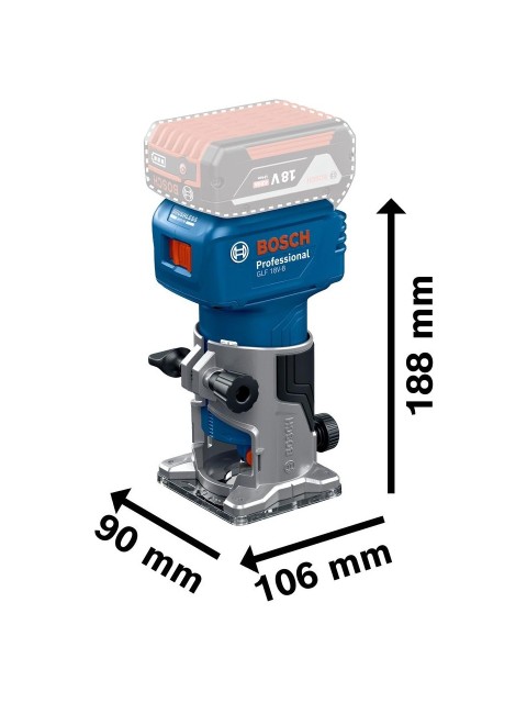 Bosch Glf 18V-8 Freze Makinesi Solo