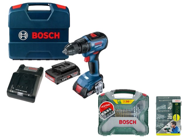 Bosch Gsb 18v-50 Professional Akülü Darbeli Delme/vidalama