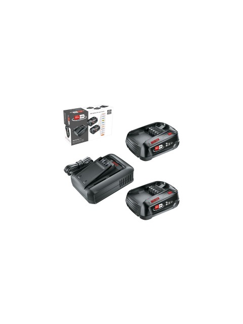 Bosch Starter Set 18V ( 2 x 2,5 Ah + AL18V01) 1.600-A03.1T5