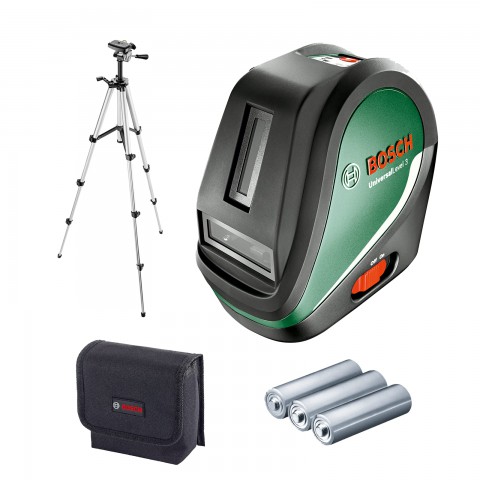 Bosch UniversalLevel 2 Set Çapraz Çizgili Hizalama Lazeri