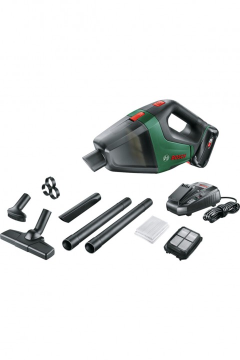 Bosch UniversalVac 18 Akülü Elektrik Süpürgesi (Akü+Şarj cihazı dahil)